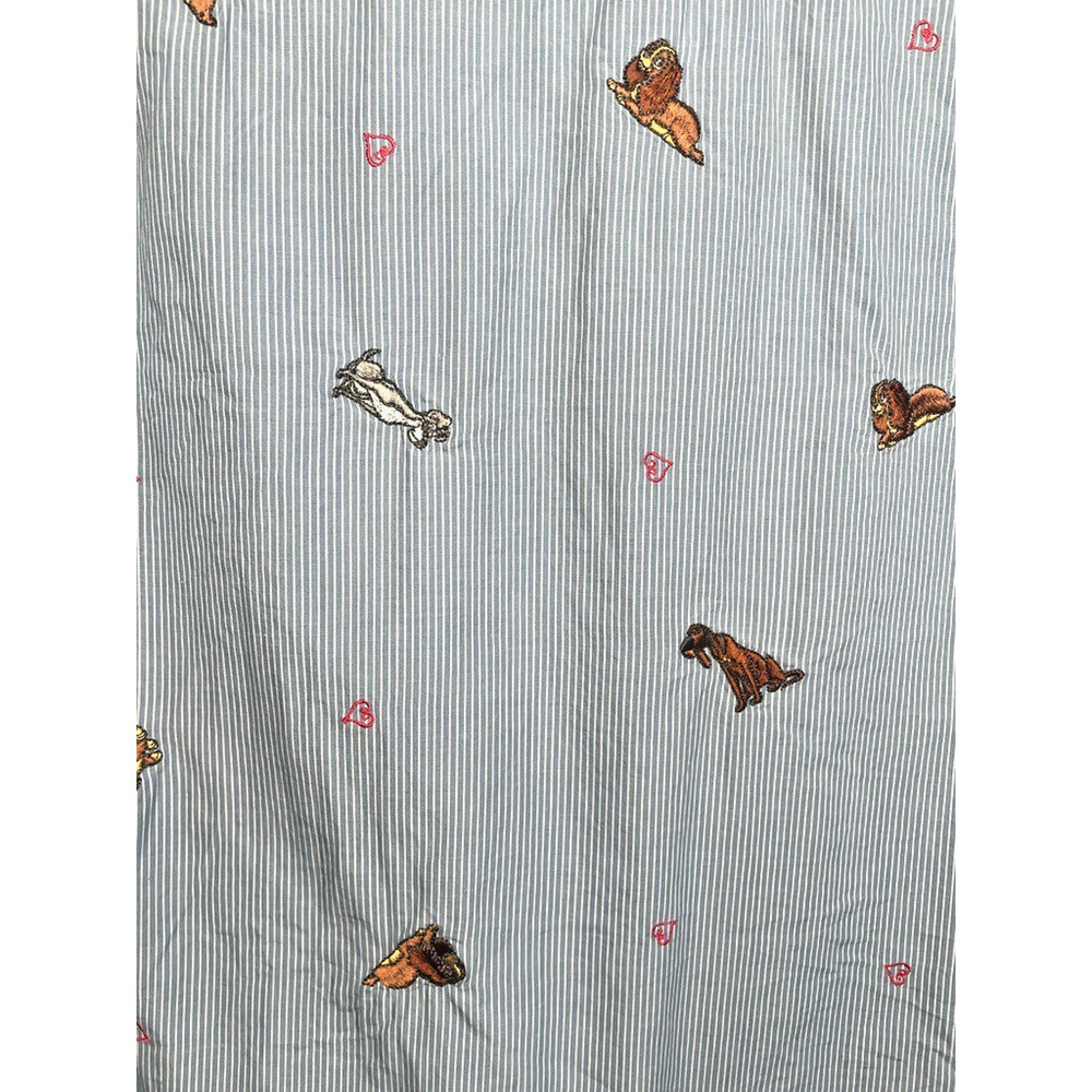 Vintage Disney Women's Lady and the Tramp Embroidered Sleeveless Blouse Sz S - Picture 8 of 12